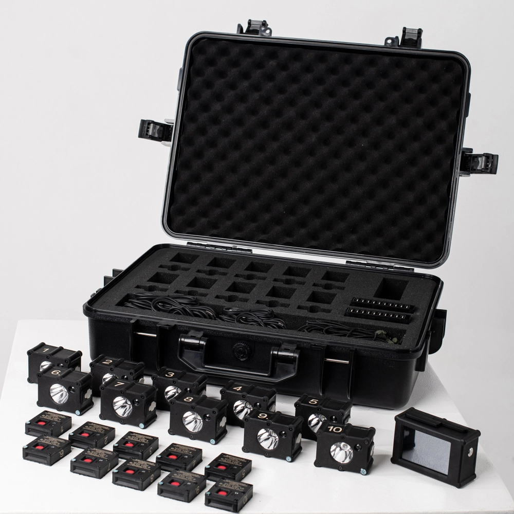 with visual and infrared targets marking